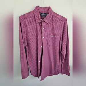 Vineyard Vines Check Button Down Murray Shirt Slim Fit
